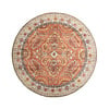 Tapis intérieur et extérieur - Santo Flora Terracotta - thumbnail 1