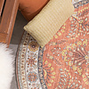 Tapis intérieur et extérieur - Santo Flora Terracotta - thumbnail 3
