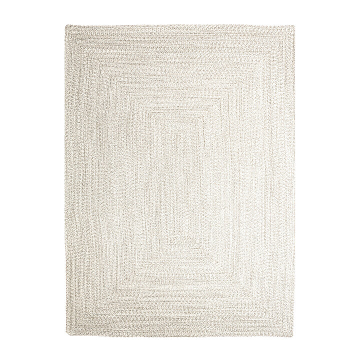 Tapis ovale intérieur et extérieur - Bali Blanc - 1