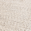Tapis ovale intérieur et extérieur - Bali Blanc - thumbnail 4