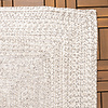 Tapis ovale intérieur et extérieur - Bali Blanc - thumbnail 5