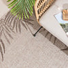 Tapis rond d'extérieur - Tiga Edge Taupe - thumbnail 2