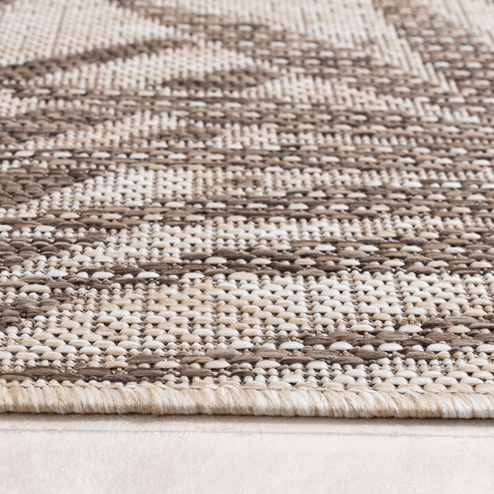 Tapis d'extérieur - Tiga Edge Taupe - 5