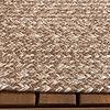 Tapis ovale intérieur et extérieur - Bali Marron - thumbnail 6