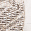 Tapis rond d'extérieur vintage - Tiga Palm Taupe - thumbnail 4