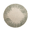 Tapis rond d'extérieur vintage - Tiga Edge Vert - thumbnail 1