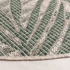 Tapis rond d'extérieur vintage - Tiga Edge Vert - thumbnail 5