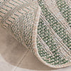Tapis rond d'extérieur vintage - Tiga Edge Vert - thumbnail 6