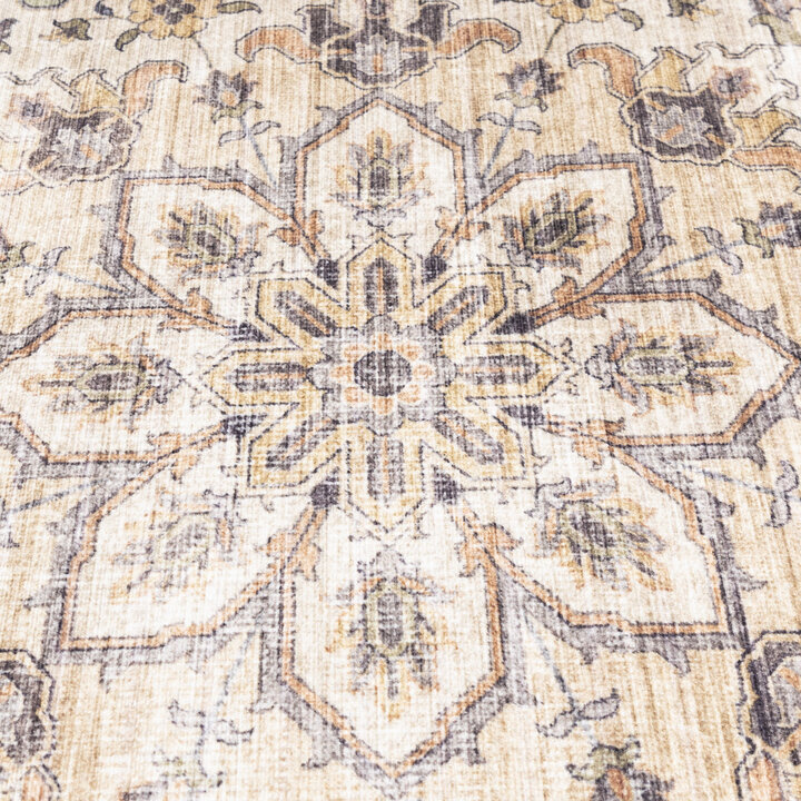 Tapis intérieur et extérieur - Santo Medaillon Vert - 4