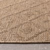 Tapis en sisal - Dunes Geo Marron - thumbnail 5