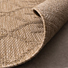 Tapis en sisal - Dunes Geo Marron - thumbnail 6