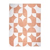 Tapis d'extérieur - Groovy Tiles Terracotta - thumbnail 1
