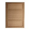 Tapis d'extérieur en jute - Mavi Stripes Crème/Marron - thumbnail 1
