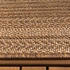 Tapis d'extérieur en jute - Mavi Stripes Crème/Marron - thumbnail 4