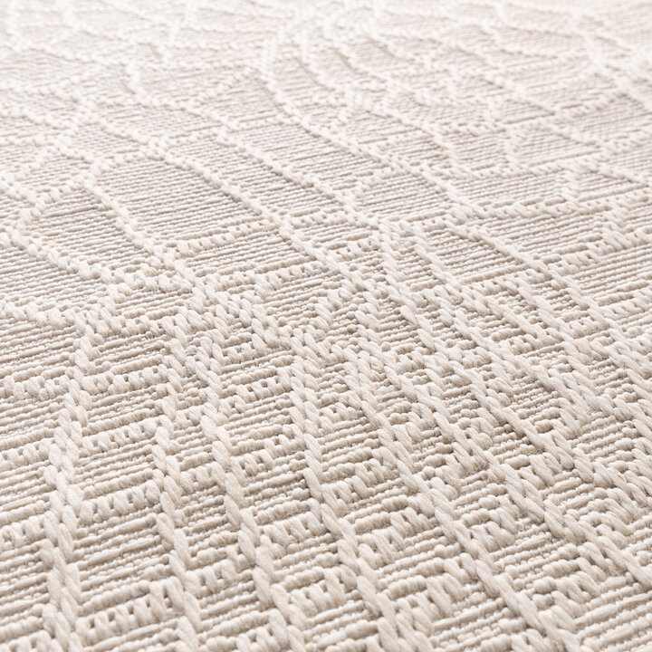 Tapis en sisal - Dunes Mandala Crème - 3
