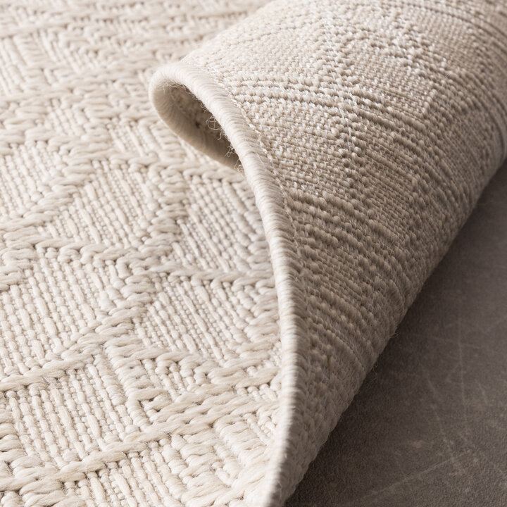 Tapis en sisal - Dunes Mandala Crème - 6
