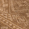 Tapis d'extérieur en jute - Mavi Medaillon Marron/Crème - thumbnail 3