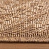 Tapis d'extérieur en jute - Mavi Medaillon Marron/Crème - thumbnail 5