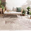 Tapis rond d'extérieur - Tiga Palm Taupe - thumbnail