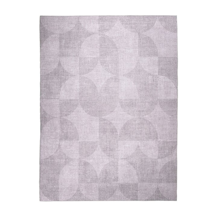 Tapis d'extérieur - Groovy Tiles Gris - 1