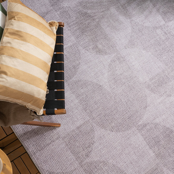 Tapis d'extérieur - Groovy Tiles Gris - 2