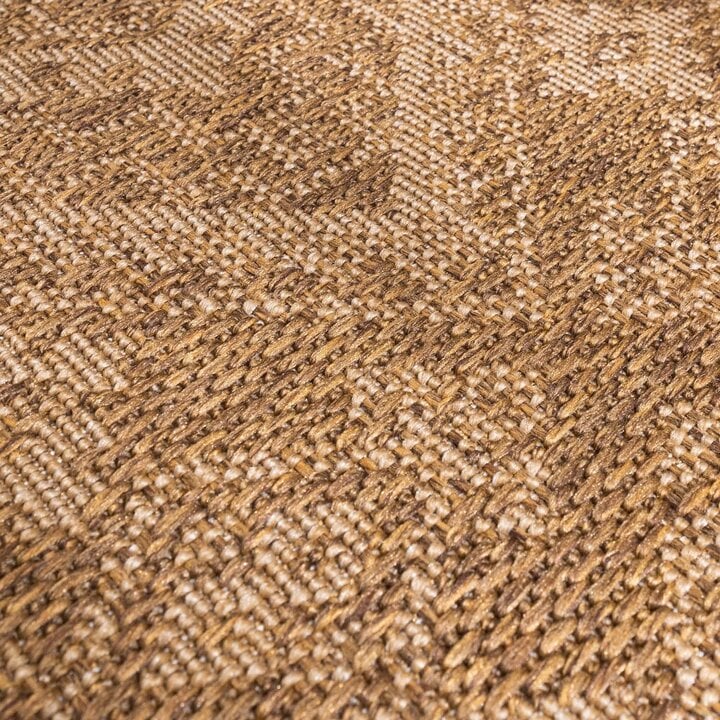Tapis durable - Mavi Medaillon Marron/Crème - 3