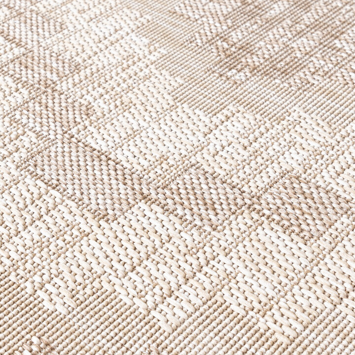 Tapis durable - Atlas Diamond Marron/Crème - 3