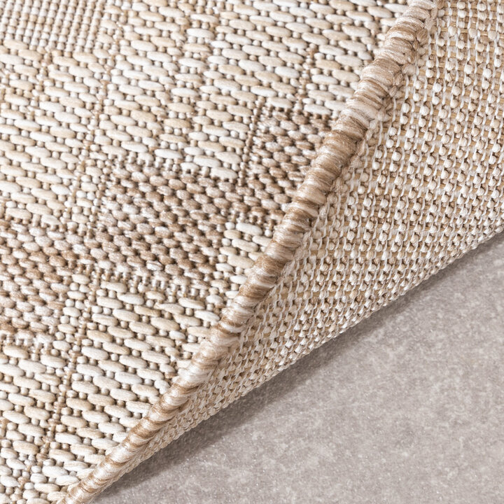 Tapis durable - Atlas Diamond Marron/Crème - 6