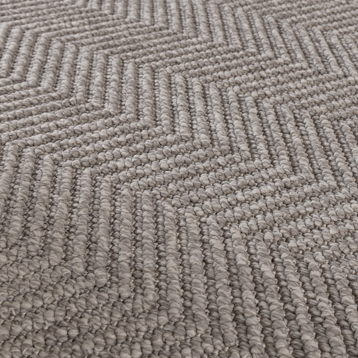 Tapis d'extérieur abstrait - Lorre Lines Gris/Anthracite - 3