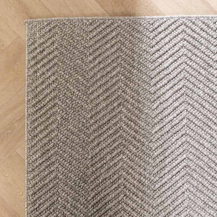 Tapis d'extérieur abstrait - Lorre Lines Gris/Anthracite - 4