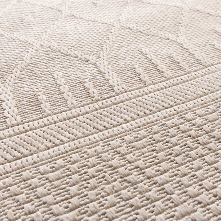 Tapis en sisal - Dunes Geo Crème - 3