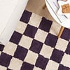 Tapis en coton - Gambit Violet/Blanc - thumbnail 3