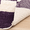 Tapis en coton - Gambit Violet/Blanc - thumbnail 7