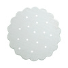 Tapis rond en jute pour l'extérieur - Cloudy Stippen Menthe - thumbnail 1