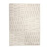 Tapis moderne intérieur et extérieur - Yune Lines Crème/Vert - thumbnail 1
