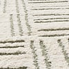 Tapis moderne intérieur et extérieur - Yune Lines Crème/Vert - thumbnail 3
