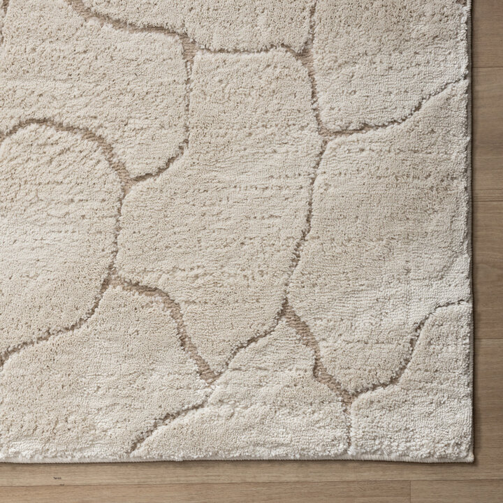 Tapis moderne intérieur et extérieur - Yune Stone Crème - 4