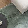 Tapis rond à poils courts - Cozy Vert - thumbnail 2