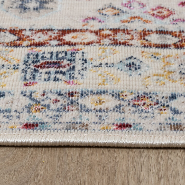 Tapis d'extérieur - Joya Medaillon Multicolore - 5