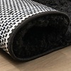 Tapis en laine lavable - Blaze Noir - thumbnail 7