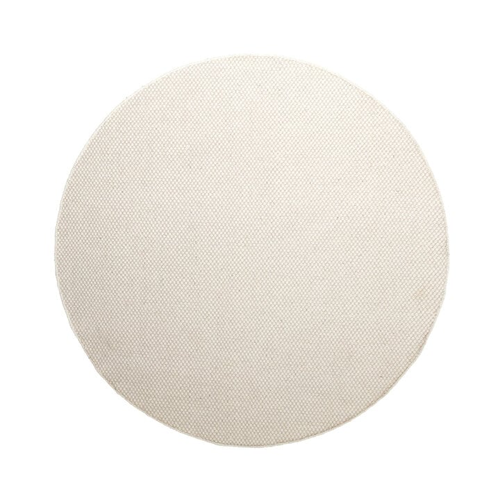 Tapis en laine rond - Bliss Crème - 1