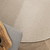 Tapis en laine rond - Bliss Crème - thumbnail 3