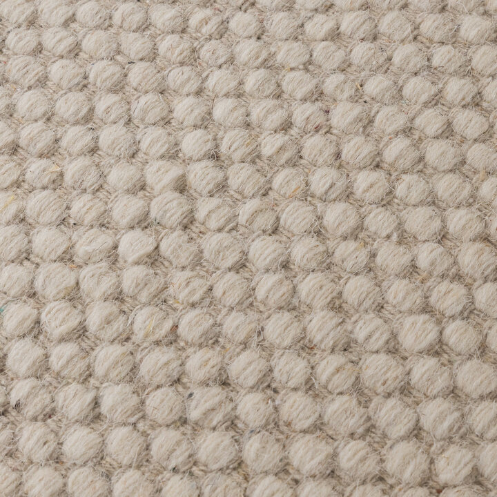 Tapis en laine rond - Bliss Crème - 4
