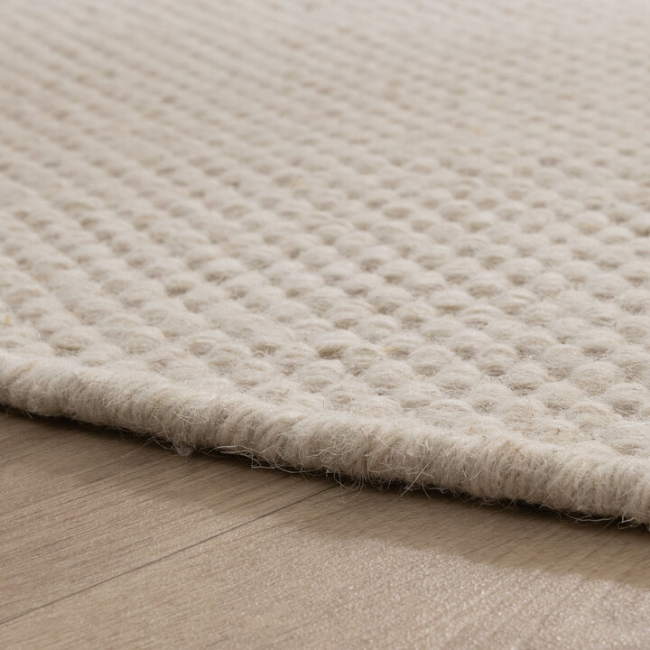 Tapis en laine rond - Bliss Crème - 6