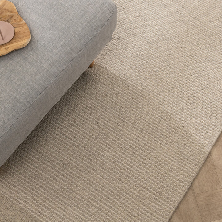 Tapis en laine - Bliss Crème/Blanc - 3