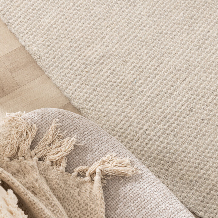 Tapis de jeu carré - Bliss Crème/Blanc - 3