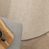 Tapis en laine rond - Bliss Crème/Blanc - thumbnail 3