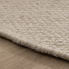 Tapis en laine rond - Bliss Crème/Blanc - thumbnail 6
