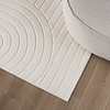 Tapis moderne intérieur et extérieur - Charm Arches Blanc - thumbnail 3