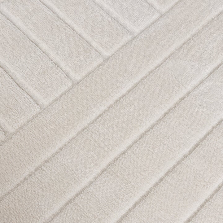 Tapis moderne intérieur et extérieur - Charm Arches Blanc - 4